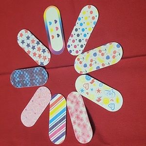 10 Color Street fingernail files NEW